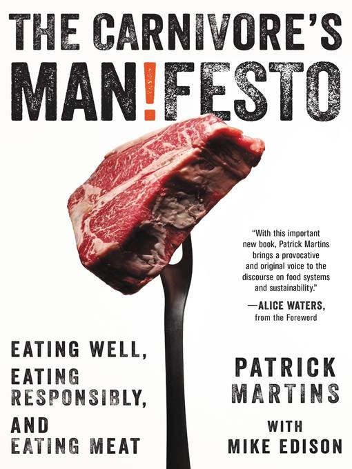 Title details for The Carnivore's Manifesto by Patrick Martins - Available